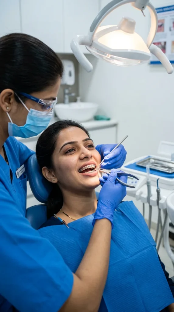 Braces orthodontic treatment in Vasant Vihar dental clinic