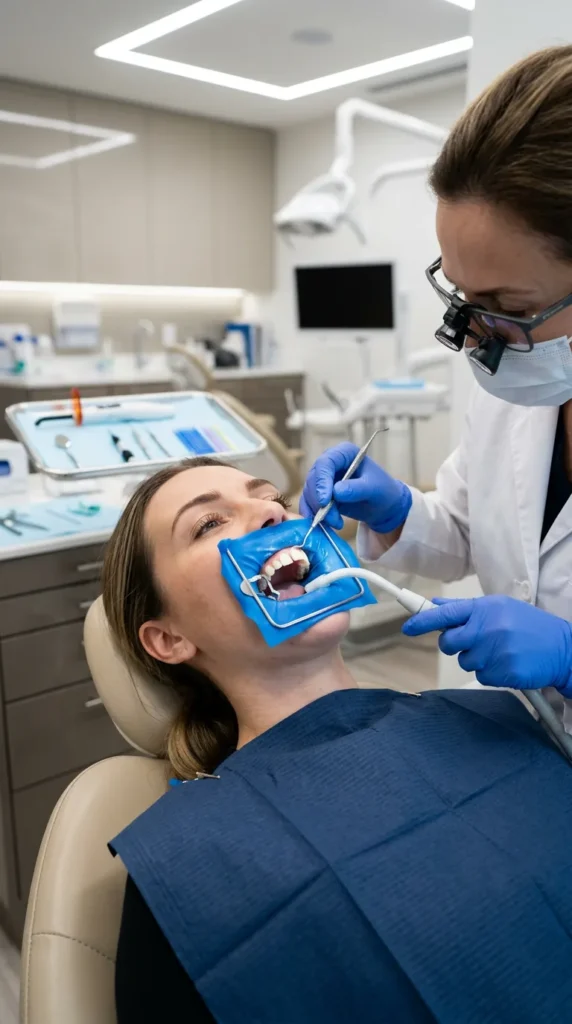 Gap filling treatment