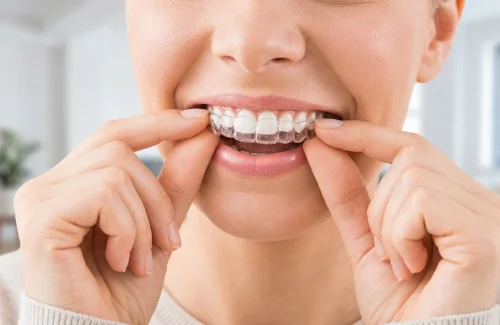 Professional teeth whitening for a brighter smile at a Dental Clinic in Vasant Vihar for Complete Oral Care.